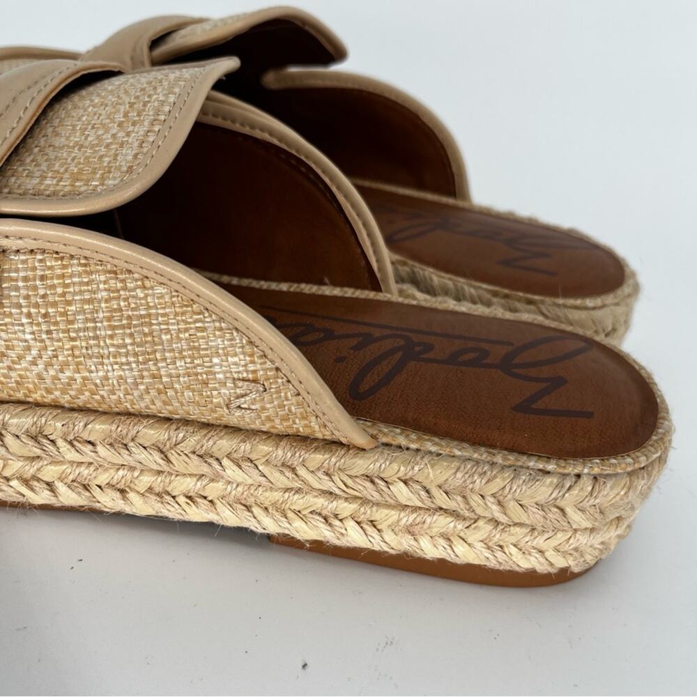 Zodiac Gizelle Espadrille Platform Mules natural beige NWOB - 10 - Picture 5 of 11